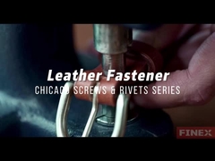 Chicago Screw Manufacturer Customizable Brass Chicago Screw For Belt Buckle