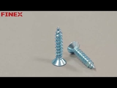 Stainless Steel Chipboard Screw Countersunk Head Zinc Plated Self Tapping Screws for Woo
