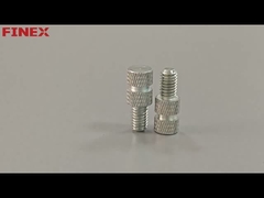 Custom M2 M3 M5 M6 Aluminum Brass Knurled Thumb Screw with Metric Measurement System
