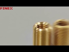 Brass M4/M5/M6  Hexagon Flat Head Threaded Insert Rivet Lifting Nut for Sheet Metal Assembly