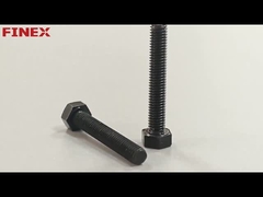 M8 M12 DIN6921 Stainless Black Zinc Plated 8.8 Grade Hex Flange Bolt for Engine Brackets