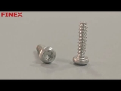 Pan Head Zinc Plated Carbon Steel PT Forming Thread Torx Screws for Plastics