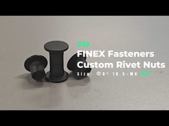 Custom Black Oxide Stainless Steel Blind Rivet Nuts