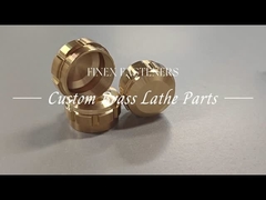 Brass cnc lathe parts