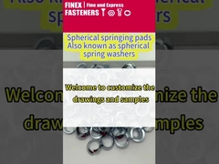  Stainless Steel Wave Knurling Conical Spring Lock Washers in Salt Spray Endurance Test
