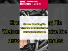 Carbon Steel Black Circular Punching Pin